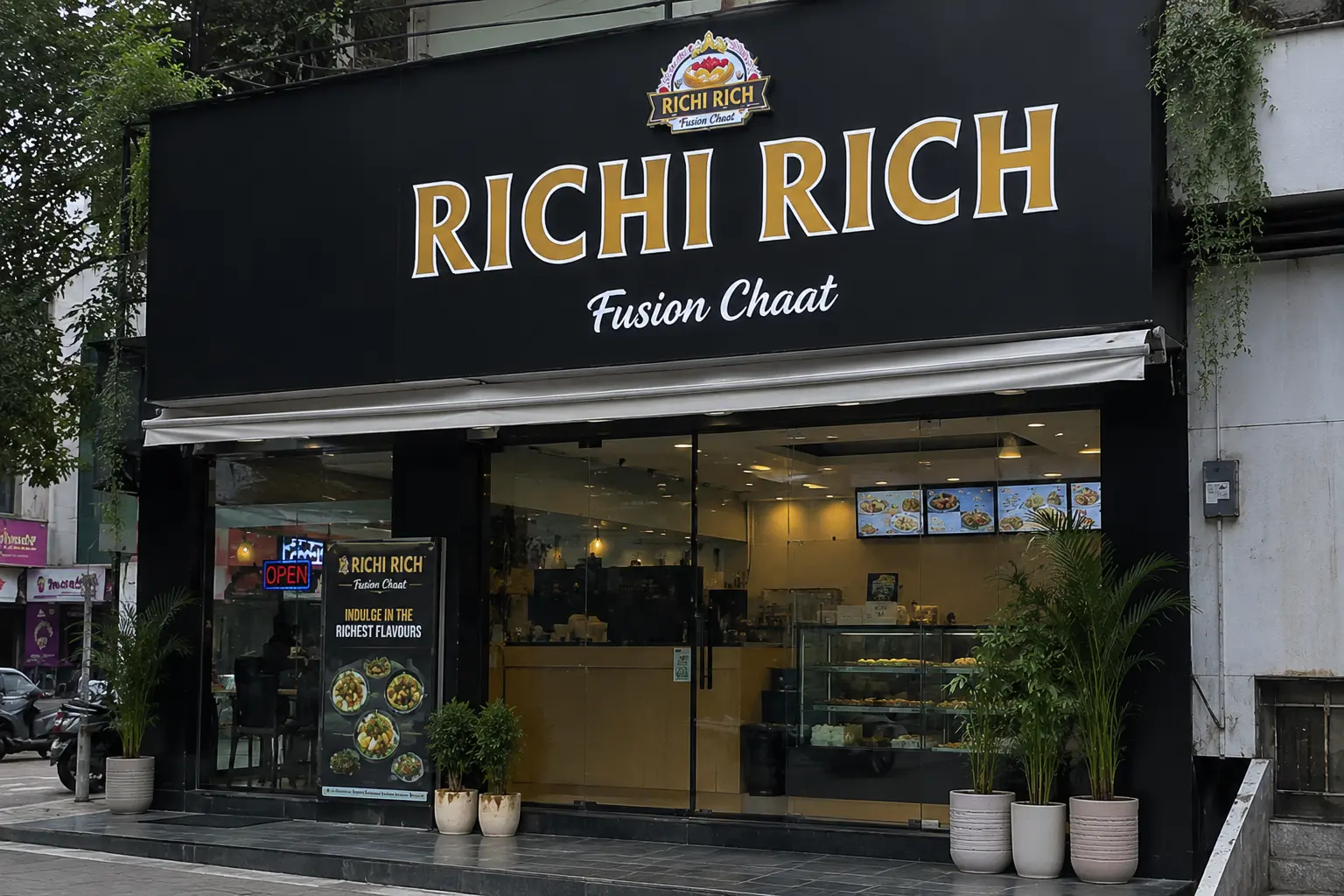 richi rich fusion chaat apprel park jagatpura jaipur