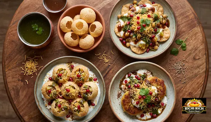Chaat for parties variety