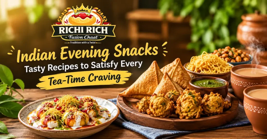 Indian Evening Snacks by Richi Rich Fusion Chaat