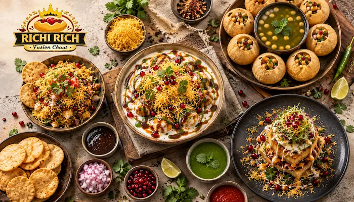 Indian Street Food Trends showcasing traditional ingredients and modern food culture